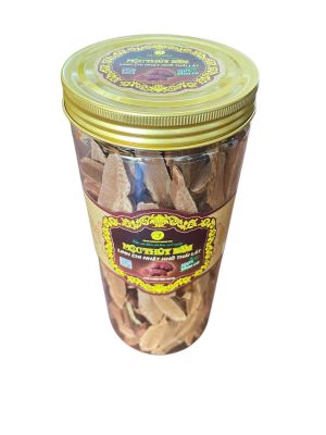 Sliced Japanese Lingzhi 105gr in aluminum sealed plastic jar