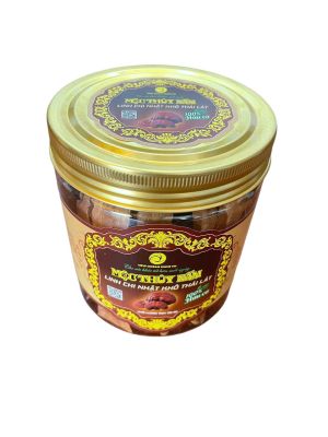 Sliced Japanese Lingzhi 50gr in aluminum sealed plastic jar