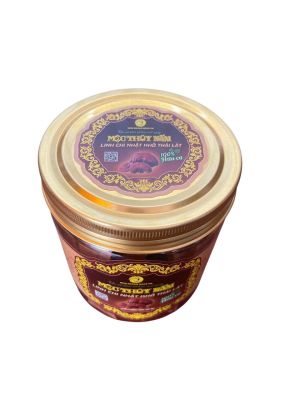Sliced Japanese Lingzhi 50gr in aluminum sealed plastic jar