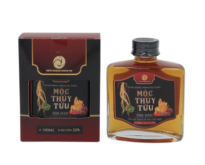 Rượu Đông trung hạ thảo Mộc Thuỷ Tửu Sâm Hàn 100ml