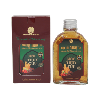 Rượu Đông trùng hạ thảo Mộc Thuỷ Tửu 100 ml