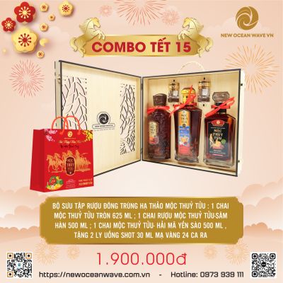 BỘ SƯU TẬP RƯỢU ĐÔNG TRÙNG HẠ THẢO MỘC THỦY TỬU