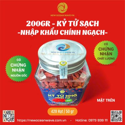 KỶ TỬ KHÔ 200 GR