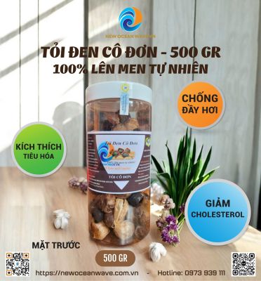 TỎI ĐEN CÔ ĐƠN 500 GR