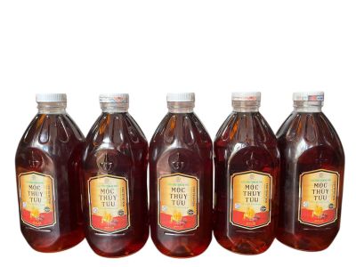 Rượu đông trùng hạ thảo Mộc Thủy Tửu vị nguyên bản - 2L bình nhựa