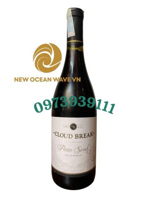 Vang Đỏ Mỹ CLOUD BREAK PETITE SHIRAH 2021