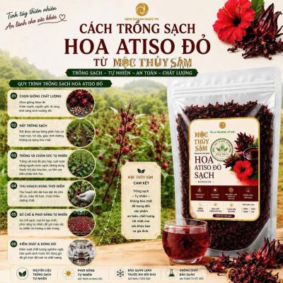500GR Hoa Atiso Đỏ Sạch Không Chất Bảo Quản – Mộc Thuỷ Sâm