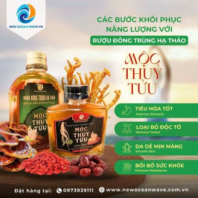 MỆT MỎI VÀ CĂNG THẲNG: LÀM SAO ĐỂ KHÔI PHỤC NĂNG LƯỢNG? RƯỢU ĐÔNG TRÙNG HẠ THẢO MỘC THUỶ TỬU SẼ GIÚP BẠN!