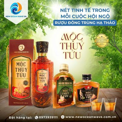 NÉT TINH TẾ TRONG MỖI CUỘC HỘI NGỘ : RƯỢU ĐÔNG TRÙNG HẠ THẢO MỘC THUỶ TỬU