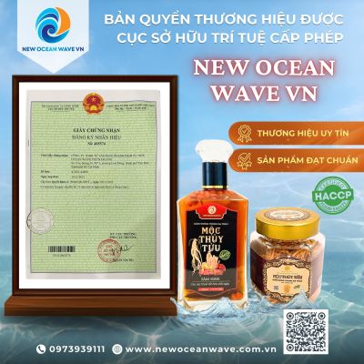 NEW OCEAN WAVE VIET NAM - BẢN QUYỀN THƯƠNG HIỆU VÀ LOGO ĐƯỢC CỤC SỞ HỮU TRÍ TUỆ CẤP PHÉP