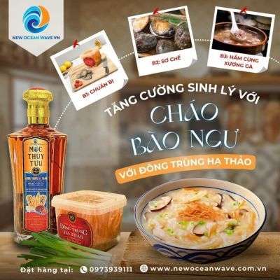 BOOST YOUR LIFE WITH ABALONE PORRIDGE AND CORDYCEPS